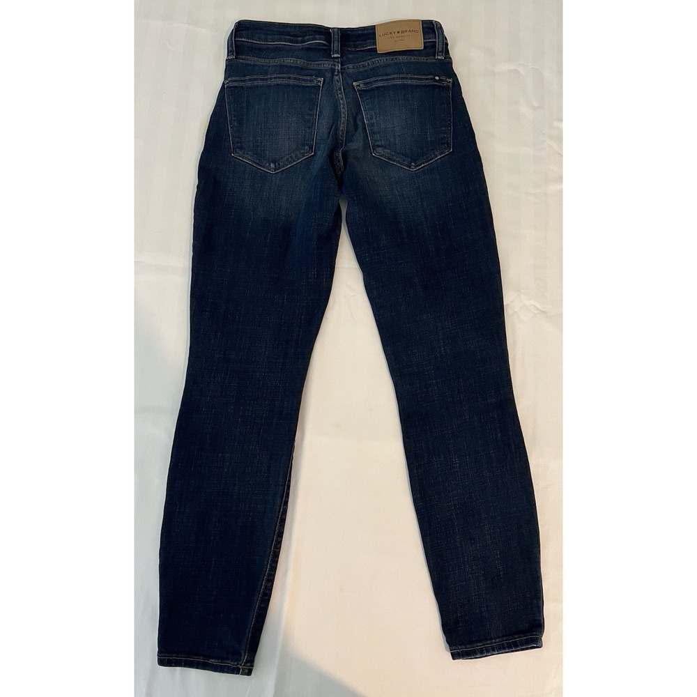 Lucky Brand Women's Lolita Low Rise Skinny Denim‎ Jeans Size 6 / 28 medium Wash